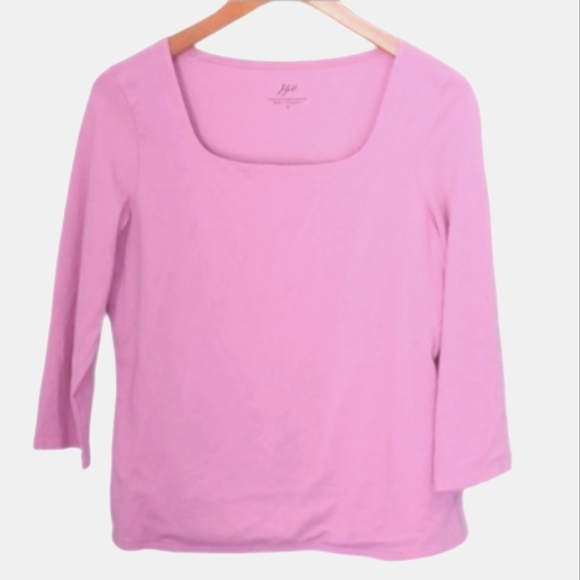 J. Jill Tops J Jill Supersoft Square Neck Tee Poshmark